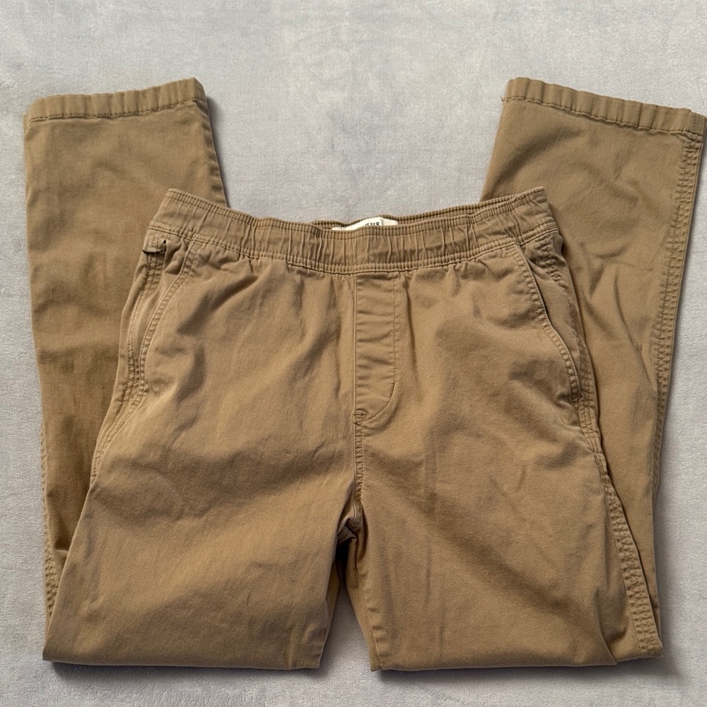 Men's Hollister Straight Leg Tan/Khaki Pants- Small
